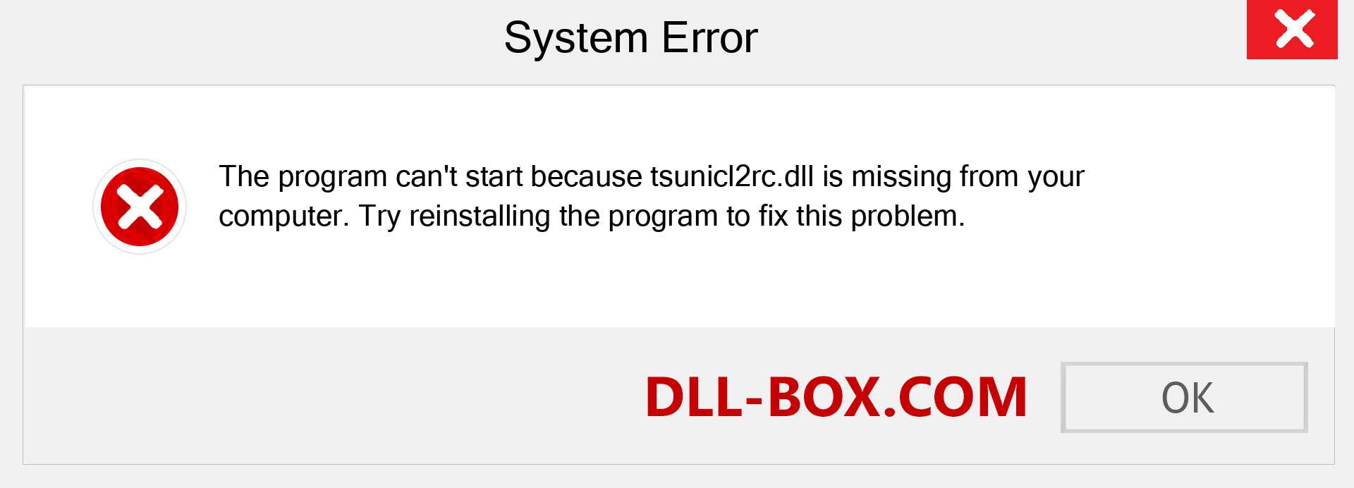  tsunicl2rc.dll file is missing?. Download for Windows 7, 8, 10 - Fix  tsunicl2rc dll Missing Error on Windows, photos, images